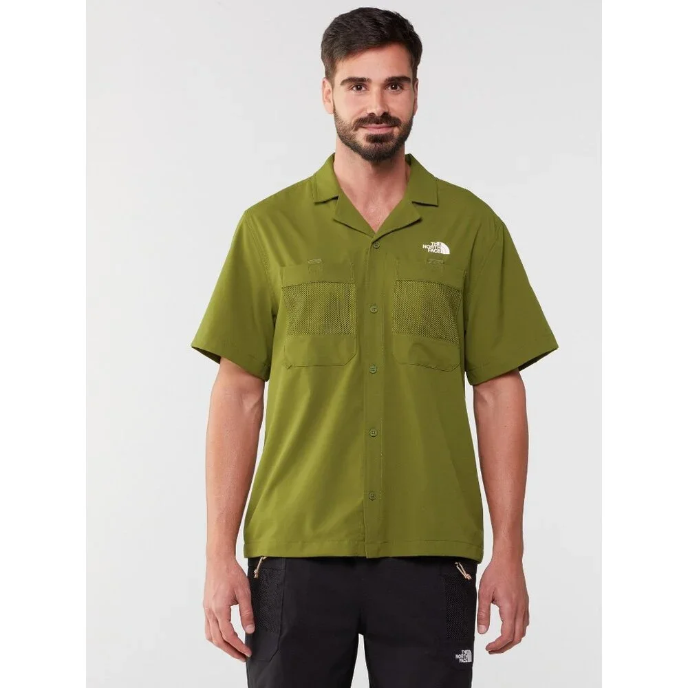 The North Face Men's‎ First Trail Short Sleeve Shirt, Forest Olive, Large